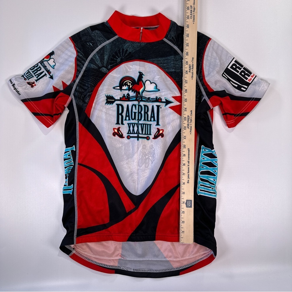 Primal Wear Men Bike Jersey RAGBRAI XXXVIII 2010 Race Graphic Size M - Picture 9 of 10